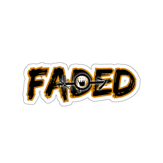 FADED Cut Sticker